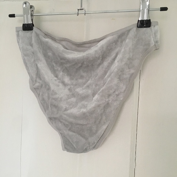 BNWT Baserange Bell Underwear in grey velvet - Picture 3 of 10